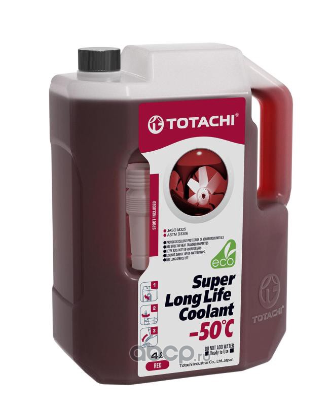 Охлаждающая жидкость TOTACHI SUPER LLC   Red   -50C      4л